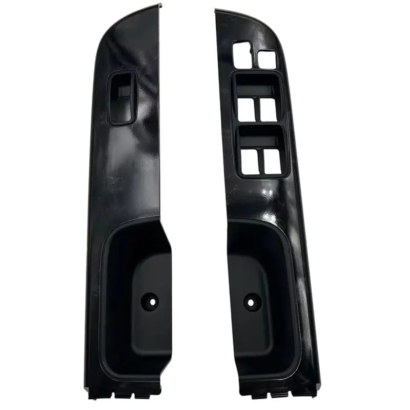 4Pcs/Set Interior Wooden Window Switch Panel Armrest Button Cover 74232-0K620 For Nissan Patrol Y61 05-23 742320K620-A08Q