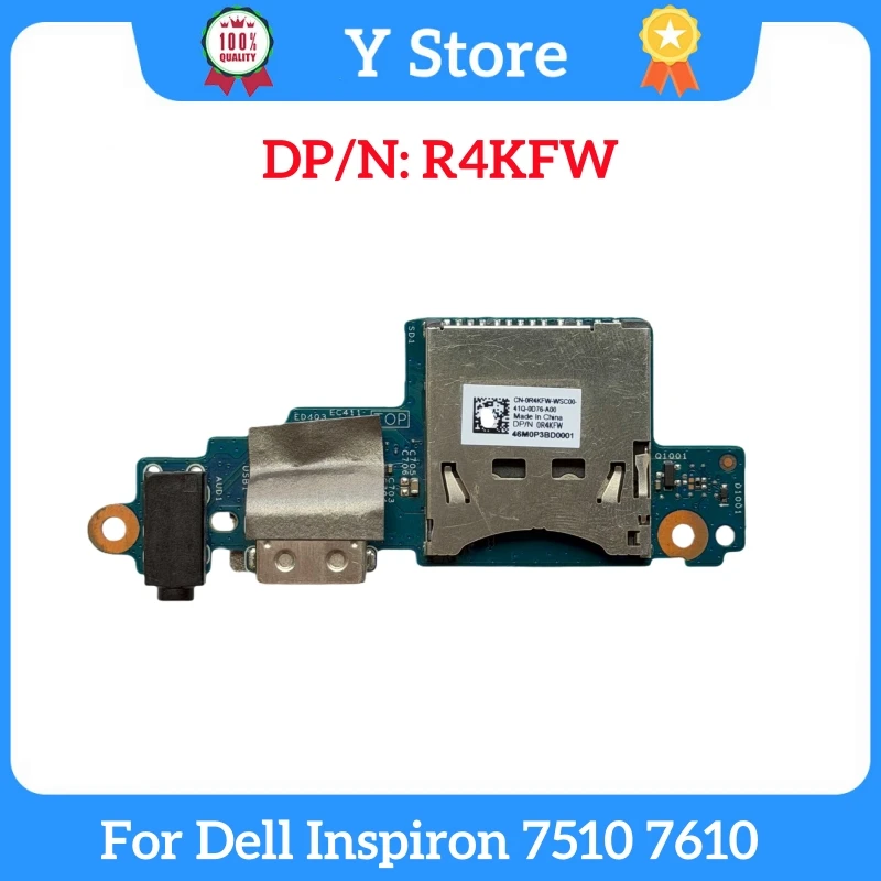 

Y Store 0R4KFW New Original for DELL Inspiron 7510 7610 Laptop USB Audio Board R4KFW CN-0R4KFW Fast Ship