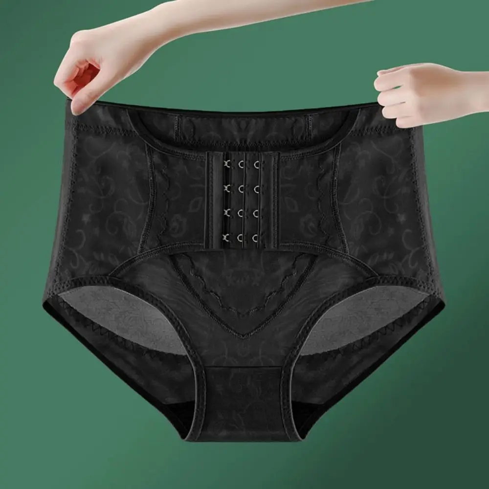 레이스 플라워 산후 보정 속옷 쉐이프웨어 허리 트레이너 힙업 팬티 복부 보정 심리스 속옷