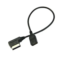 Cable auxiliar USB música MDI MMI AMI a USB interfaz hembra Audio adaptador auxiliar Cable de datos para VW para Audi A6L Q5 Q7 A8 S5 A5 A4L A3