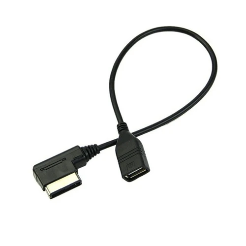 Cable auxiliar USB música MDI MMI AMI a USB interfaz hembra Audio adaptador auxiliar Cable de datos para VW para Audi A6L Q5 Q7 A8 S5 A5 A4L A3