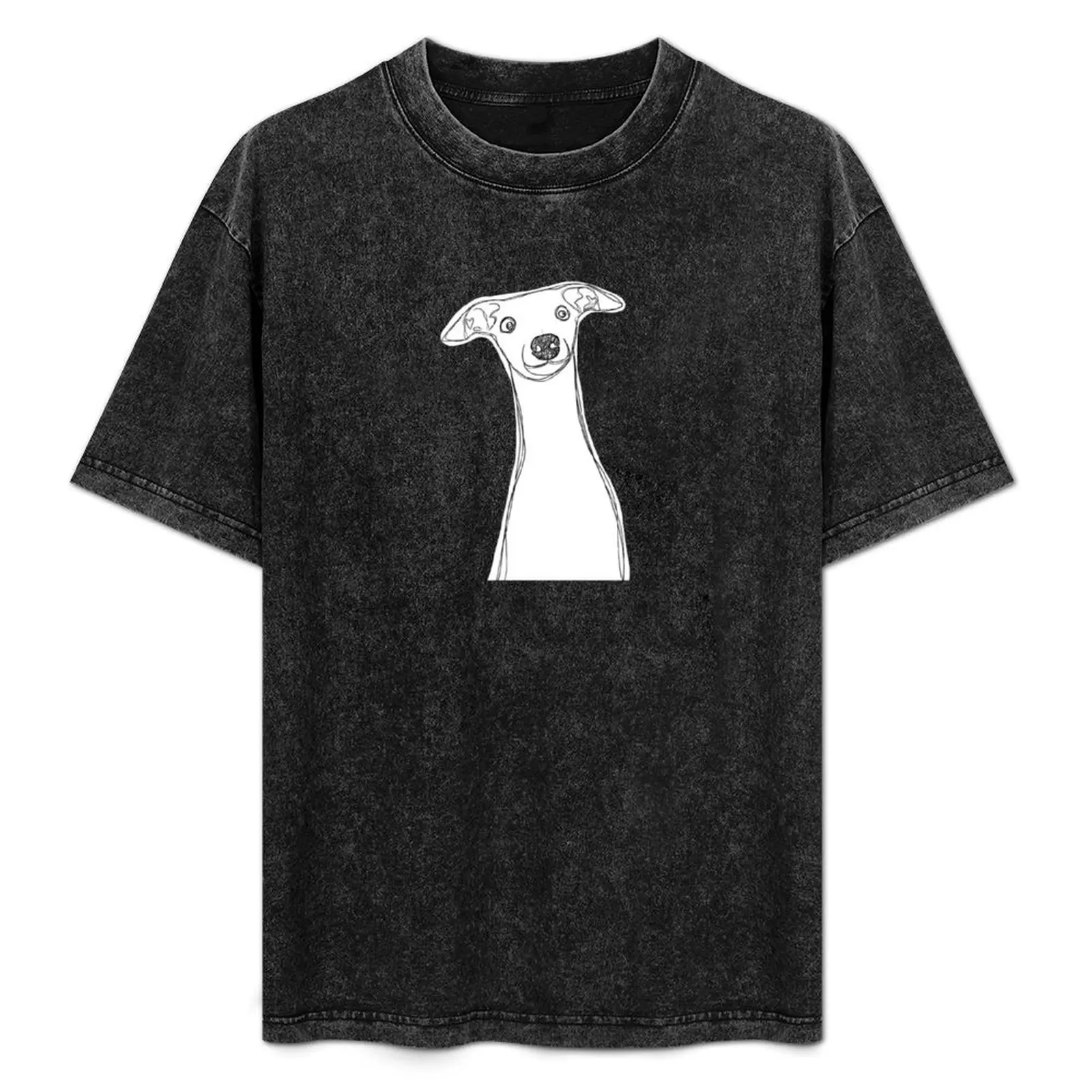 

Italian greyhound T-Shirt Large Size Soft Cotton T-Shirt