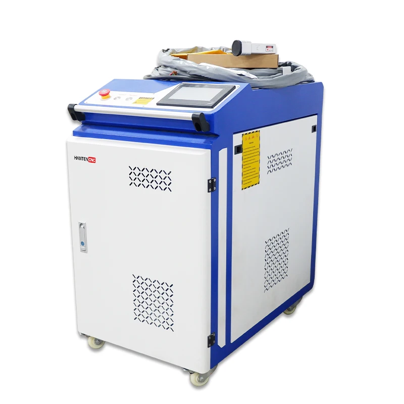 1000W 1500W Raycus Fiber Laser Cleaning Machine For Rust Removal Oily Oxide Removing Car Paint