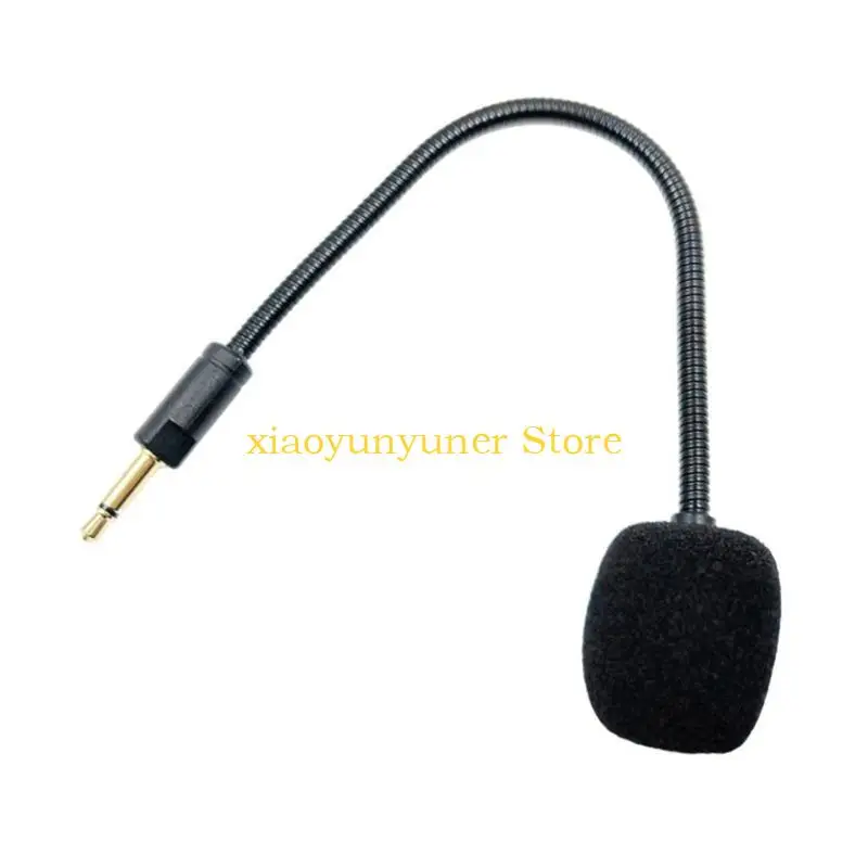 P9JB Replacement Microphone for Kraken V3 Pro Hyper Sense Wireless Noise Cancelling Gaming Headsets 3.5mm Detachable Mic