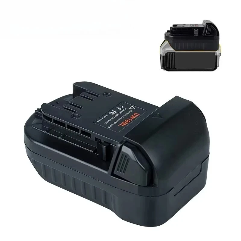 Suitable for DeWalt batteries converting into Suitable for Milwaukee compatible lithium battery charging adapters