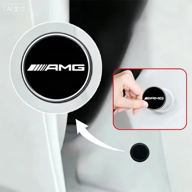 

4/12Pcs Car Door trunk Soundproof Buffer Cushion Pad Fit For Mercedes Benz AMG A C E W204 C260 E300L A200L GLC300 Accessories