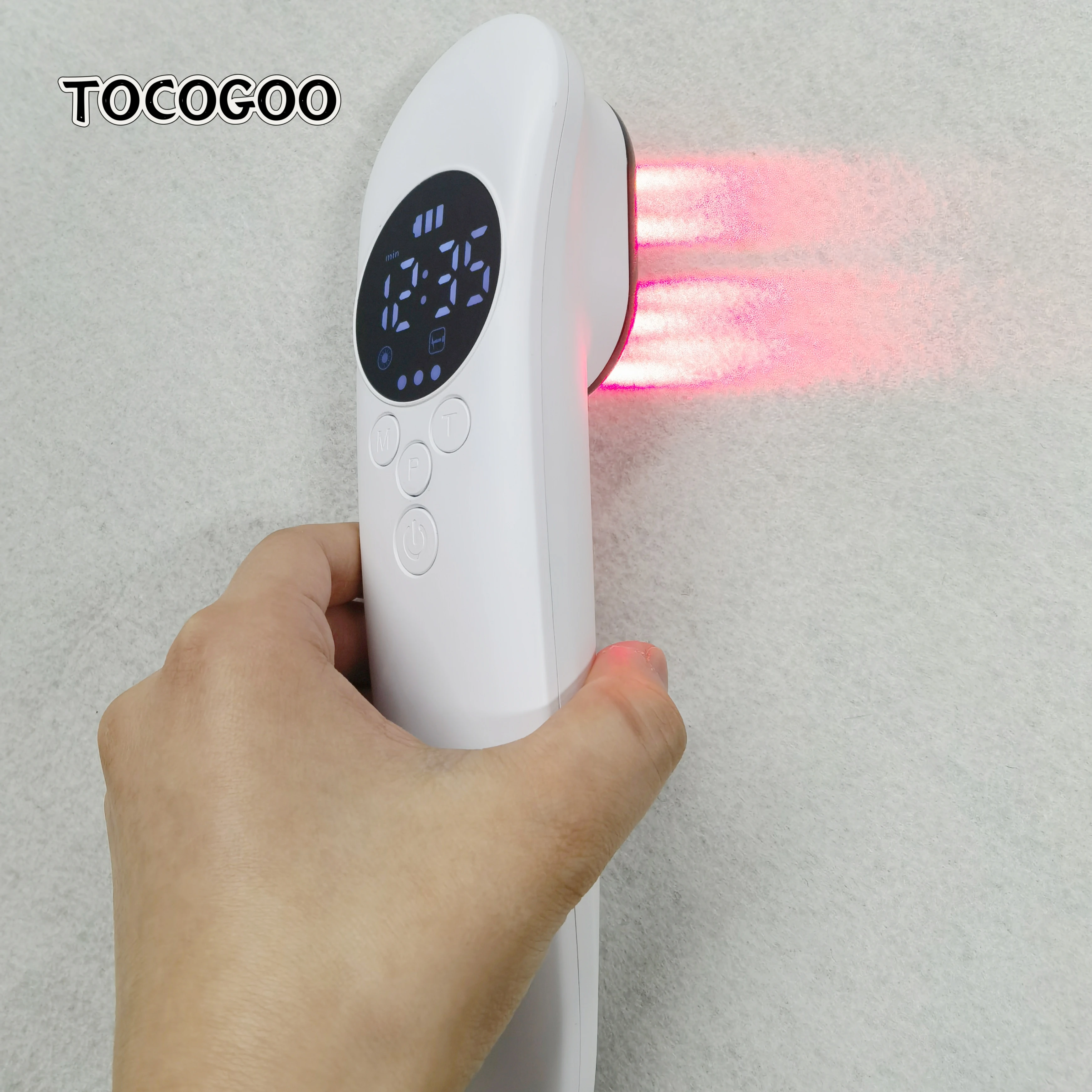 

High-Power TOCOGOO 520mW Cold Laser Device 17 Diodes (14x650nm+3x808nm) for Deep Tissue Pain Relief & Muscle Recovery