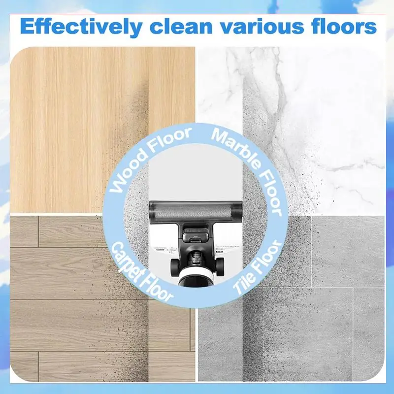 

For Tineco Ifloor 3/Tineco Floor One S3 High Efficiency Particulate Air Filters Vacuum Cleaner Replacement Parts-[A22I]