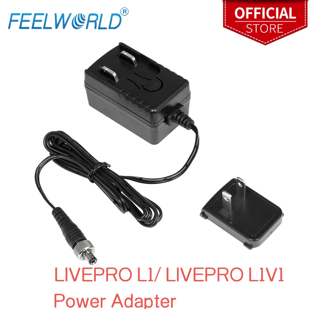 FEELWORLD 1.5A Power  Adapter FOR LIVEPRO L1 LIVEPRO L1 V1 Switcher