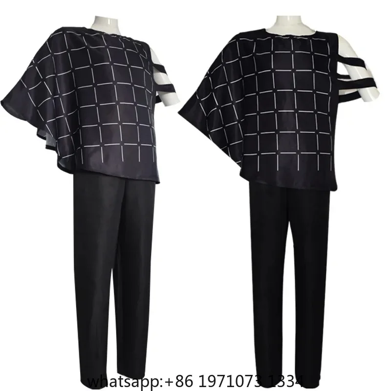 Mahito Cosplay Anime jjk Costumes Wig Top Pants Suit Halloween Costume For Men Carnival Party Mahito Set For Comic Con