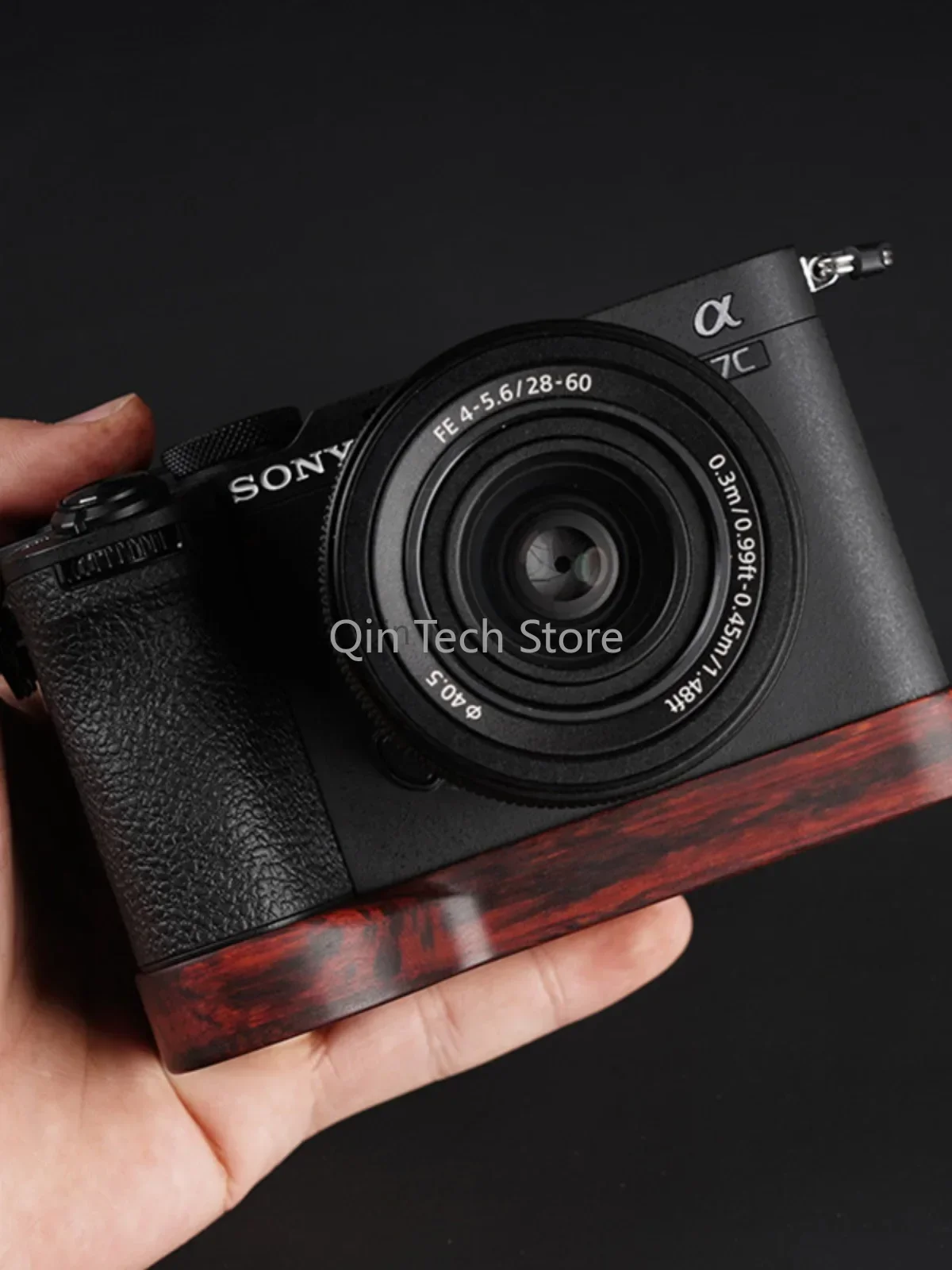 Быстросъемная деревянная рукоятка из черного дерева, опорная пластина камеры для Sony A7R2 A7S2 A7M2 Arca Swiss Clamp, крепление для штатива