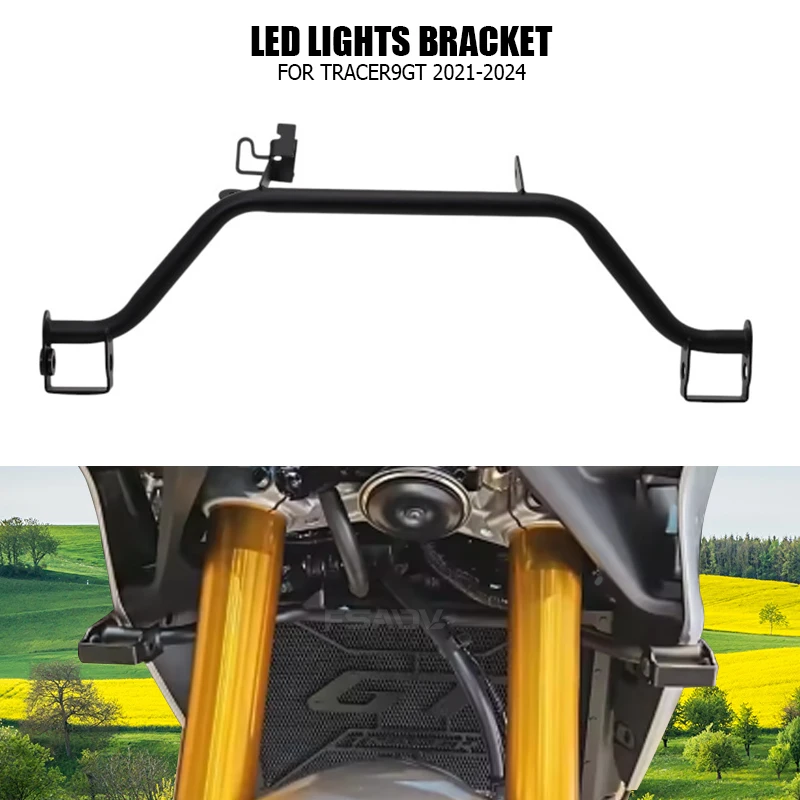 

Aluminum Led Driving Lights Auxiliary Light Mounting Front Bracket For YAMAHA Tracer9GT Tracer 9 GT 2021 2022 2023 Motorcycle