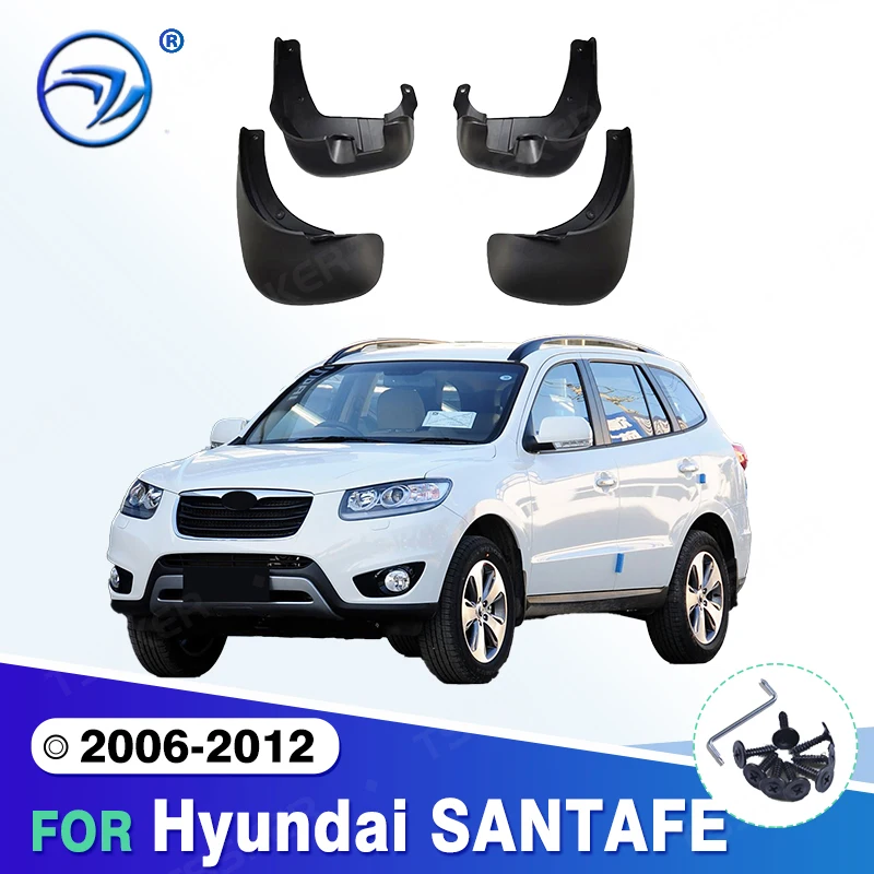 

For Hyundai SANTAFE 2006 2007 2008 2009 2010 2011 2012 Mudflaps Splash Guards Mudguards Mud Flaps Fender car Accessories