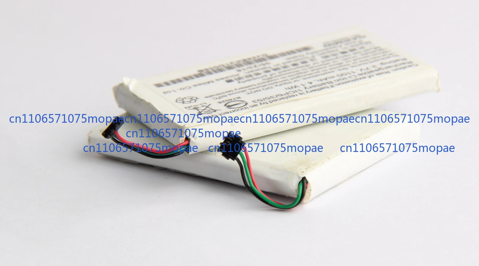 Used BATTERY For GARMIN 361-00035-03 Nuvi 2555LMT 2555LT 2475LT 2455LMT 1100 mAh