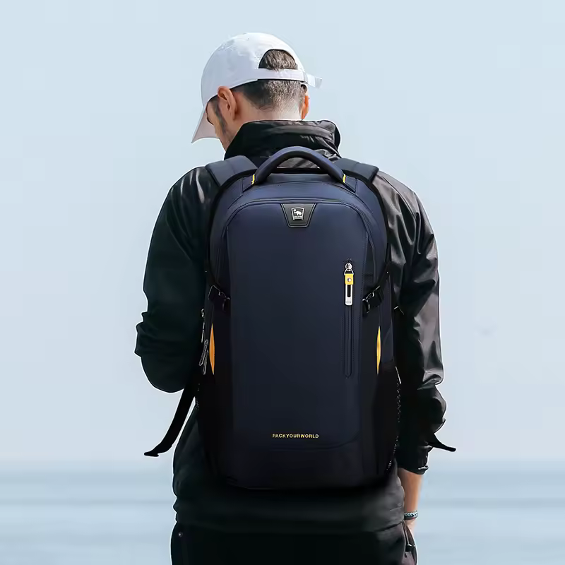 OIWAS Fashion Men's Backpack Oxford Laptop Bags Casual Student Waterproof SchoolBag Travel Large Capacity Bag For Teenager Women