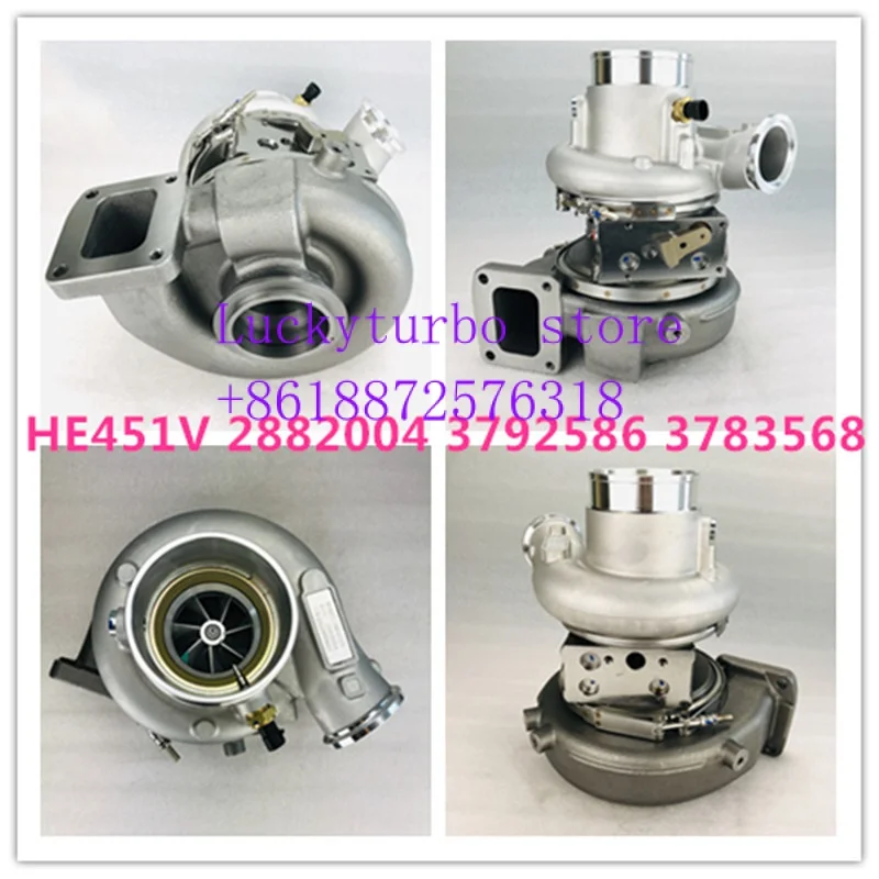 HE451V 2882004 3792586 3783568 Turbocharger for Cummins Various with ISX ISX15 Engine HE451VE 5350504