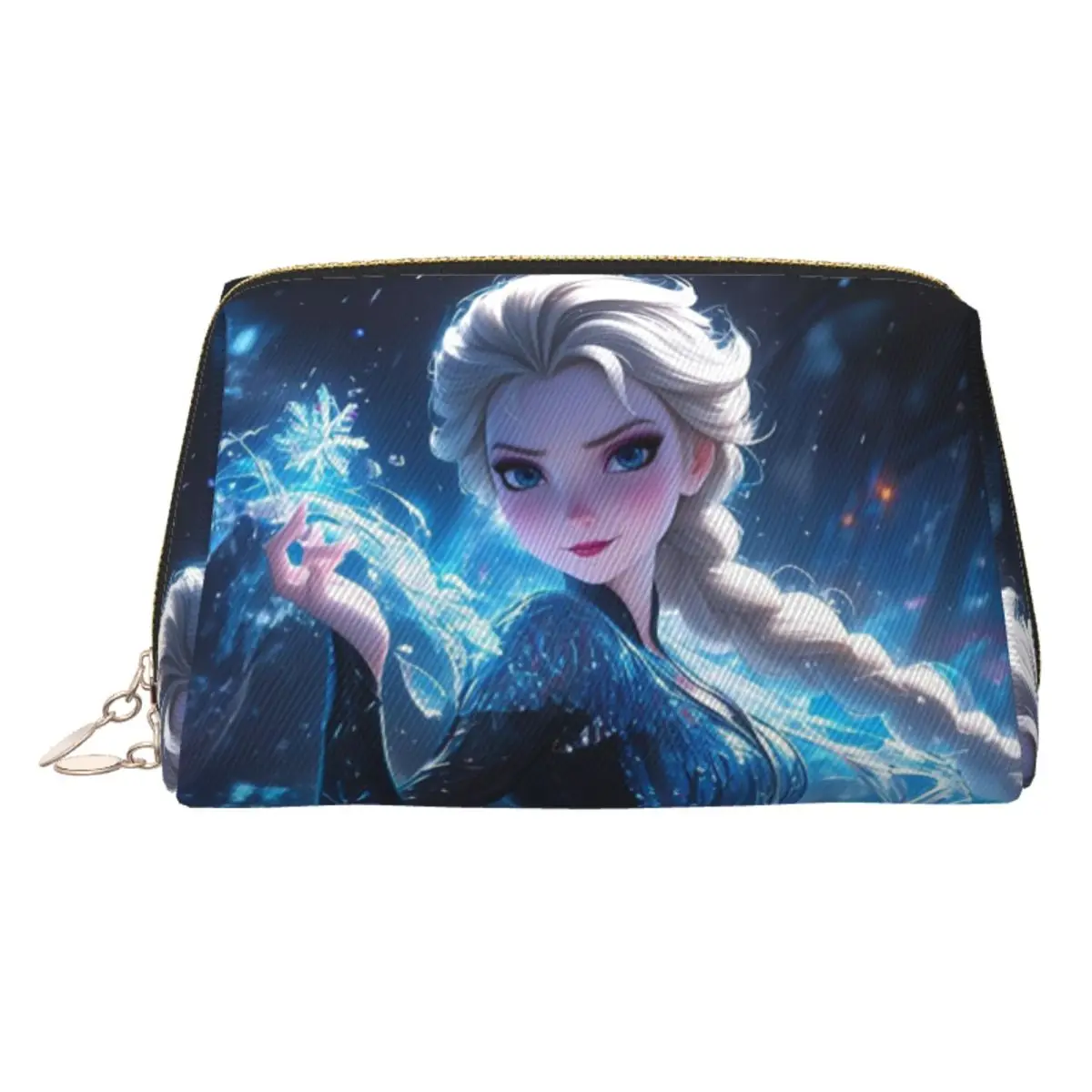 

Custom Frozen Fashion Elsa Princess Cool Cosmetic Bag Women Cute Large Capacity Makeup Case Beauty Storage Toiletry Bags