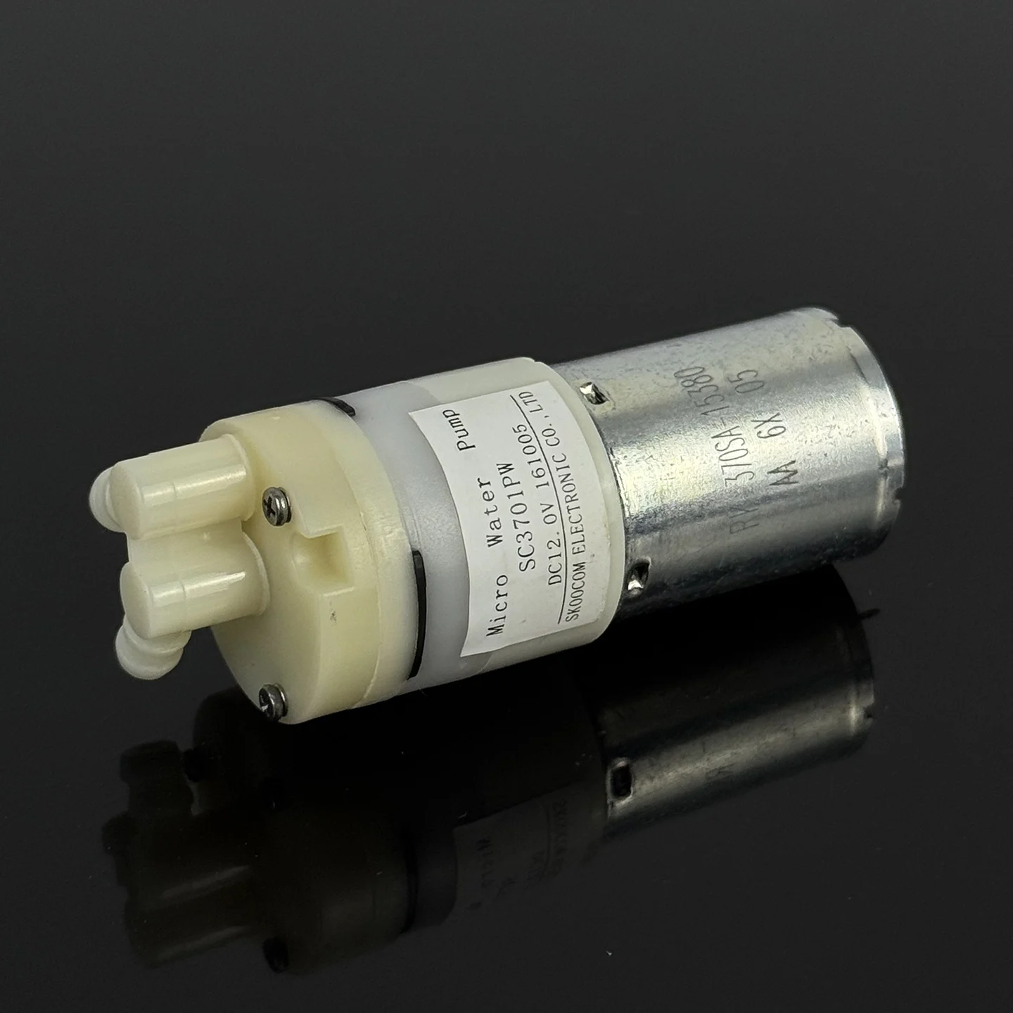 Micro 370 SKOOCOM SC3701PW DC 12V pompe à eau auto-amorçante pompe à membrane d'aspiration débit 550 ml/min pour Machine à boire de Table à thé