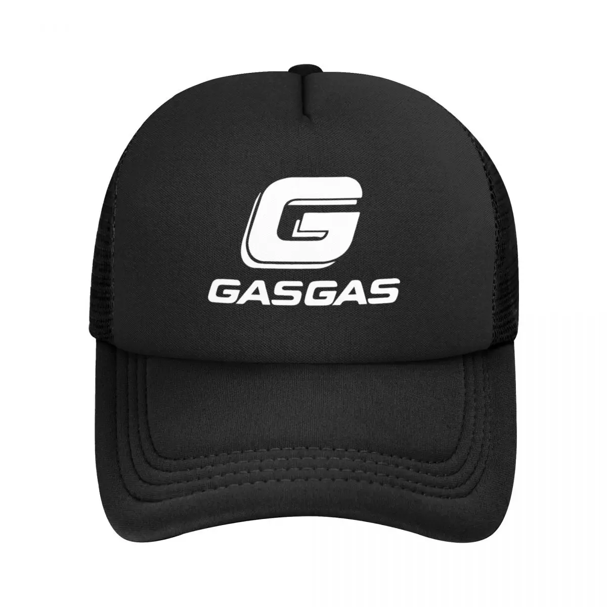 Gasgas Motorcycle Mesh Baseball Cap Adult Sport Sun Hats Hat Adjustable Polyester Sun Caps Washable Trucker Cap