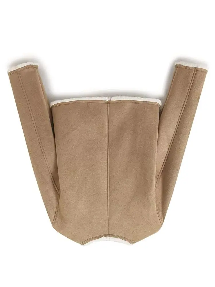 

HH Women's Winter Fashion Reversible Design Retro Wild Leopard Print Down Cotton Vest Female Chic Warm Zipper Pocket Waistcoat