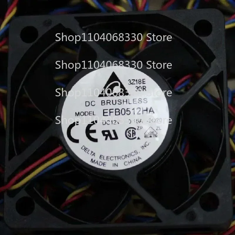 For Delta EFB0512HA EFB0512HHA DC 12V 0.15A Original 50x50x10mm Axial Flow Cooling Fan
