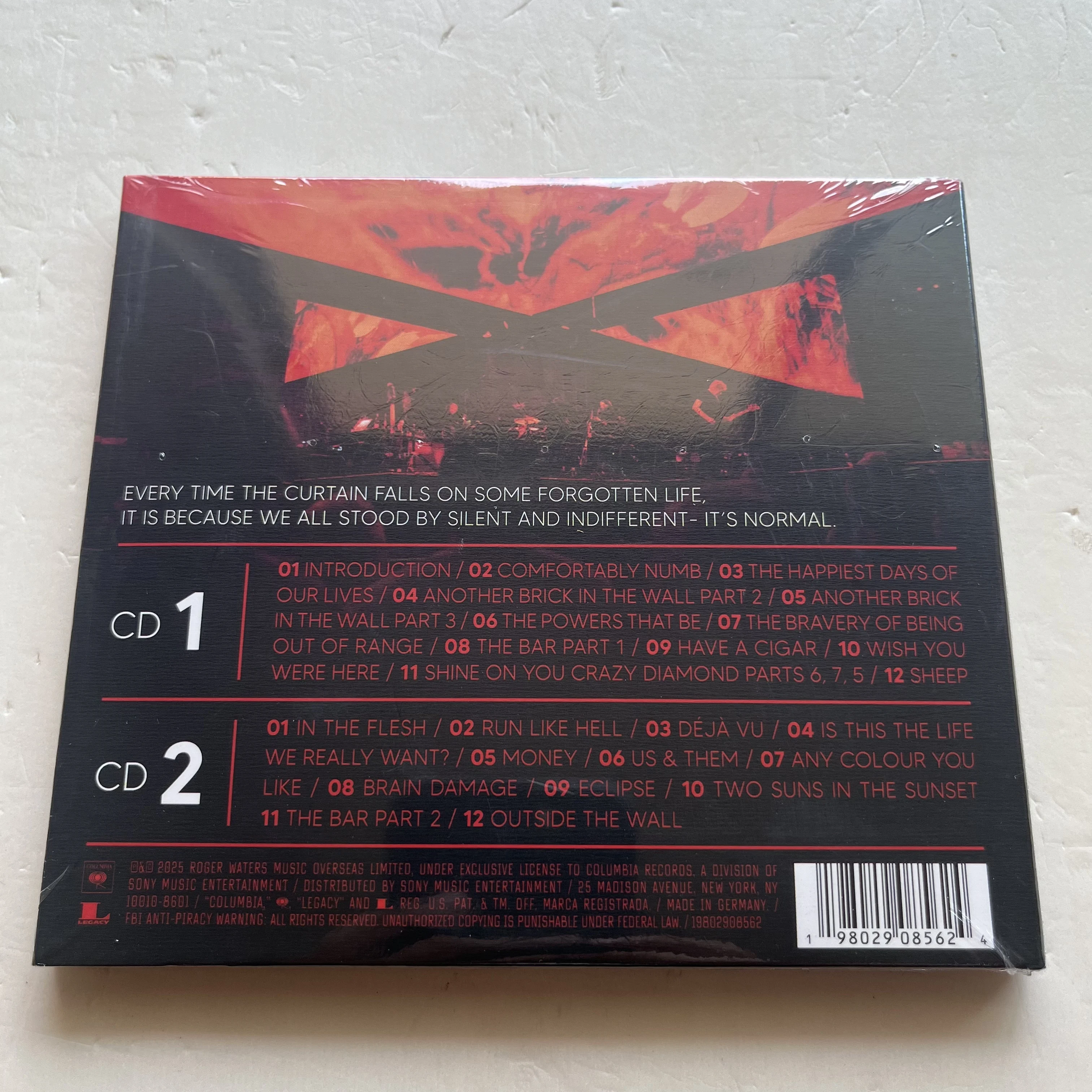 The Famous British Musician CD Roger  This Is Not A Drill Live Prague 2CD