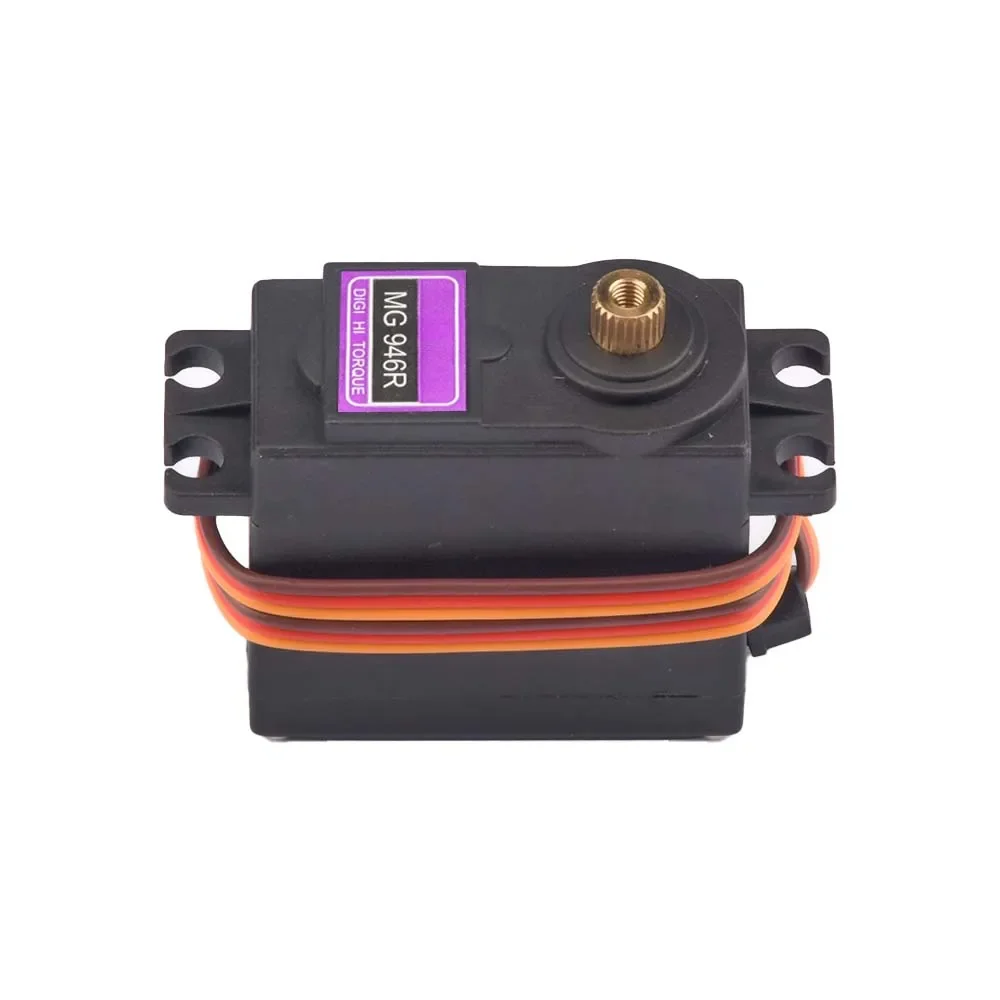 MG946R 13kg couple élevé RC Servos Robot numérique Servo moteur à engrenages en métal pour JR 1/8 1/10 RC voiture avion hélicoptère bateau bricolage jouets