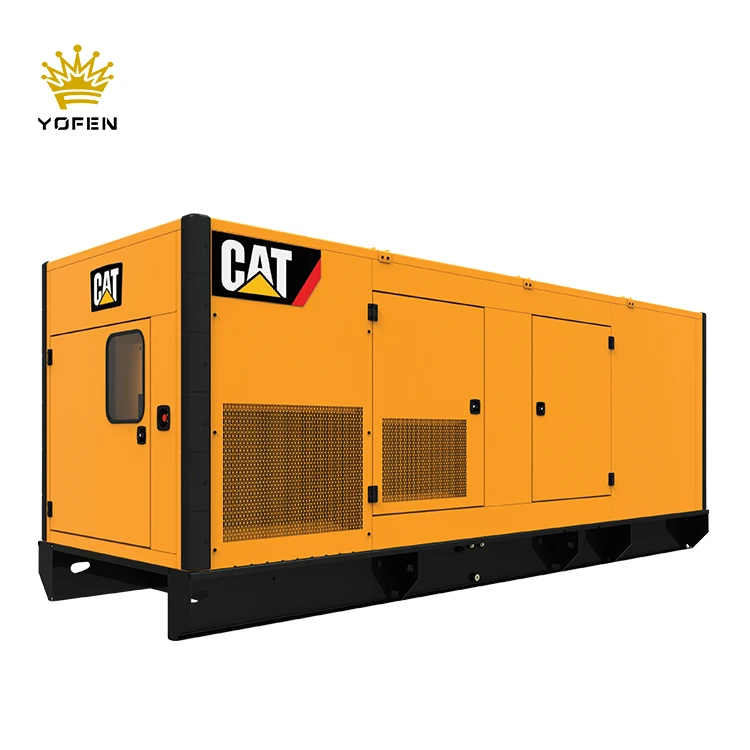 Closed type diesesl genset 80kw CAT silent generators 100kva power electric generator set