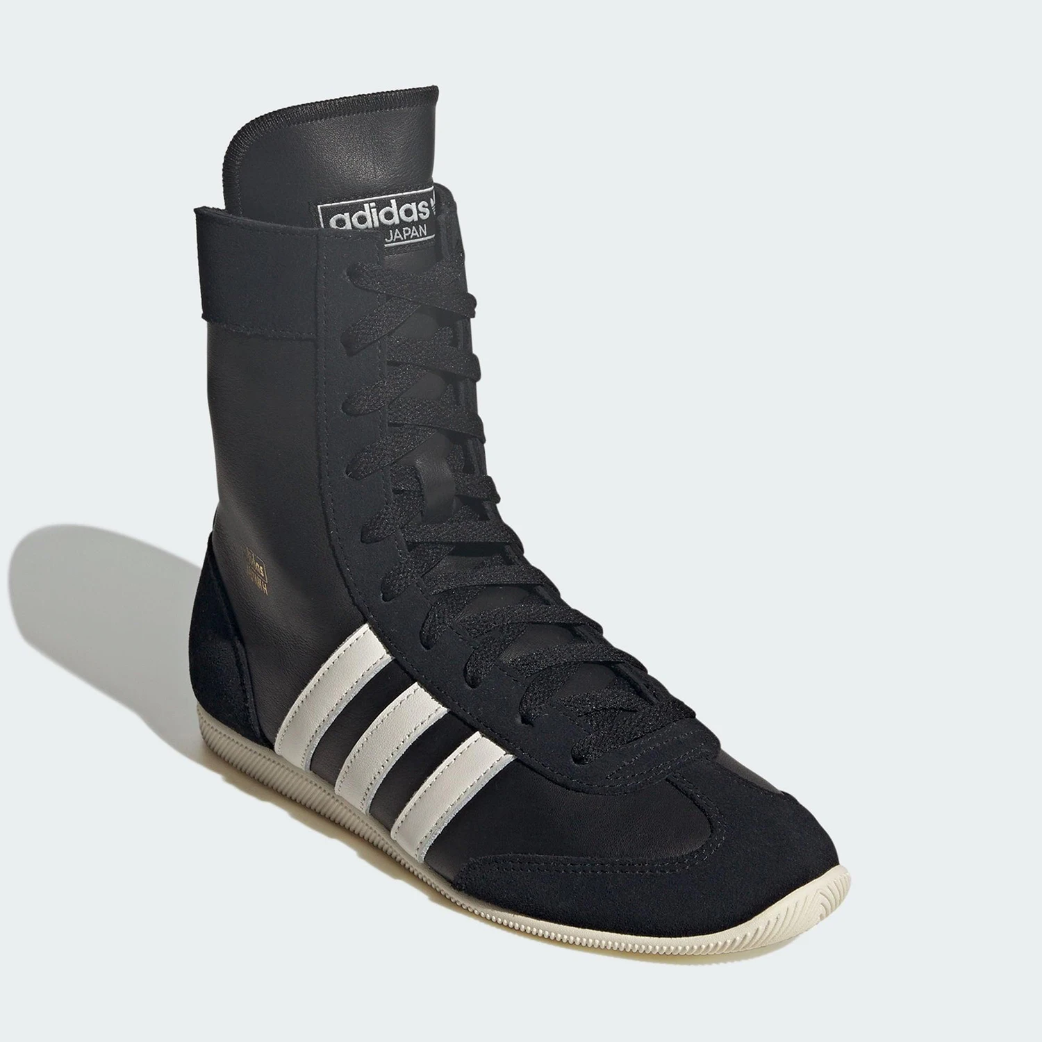 Adidas genuine clover women's retro wrestling high top sports shoes JS4036