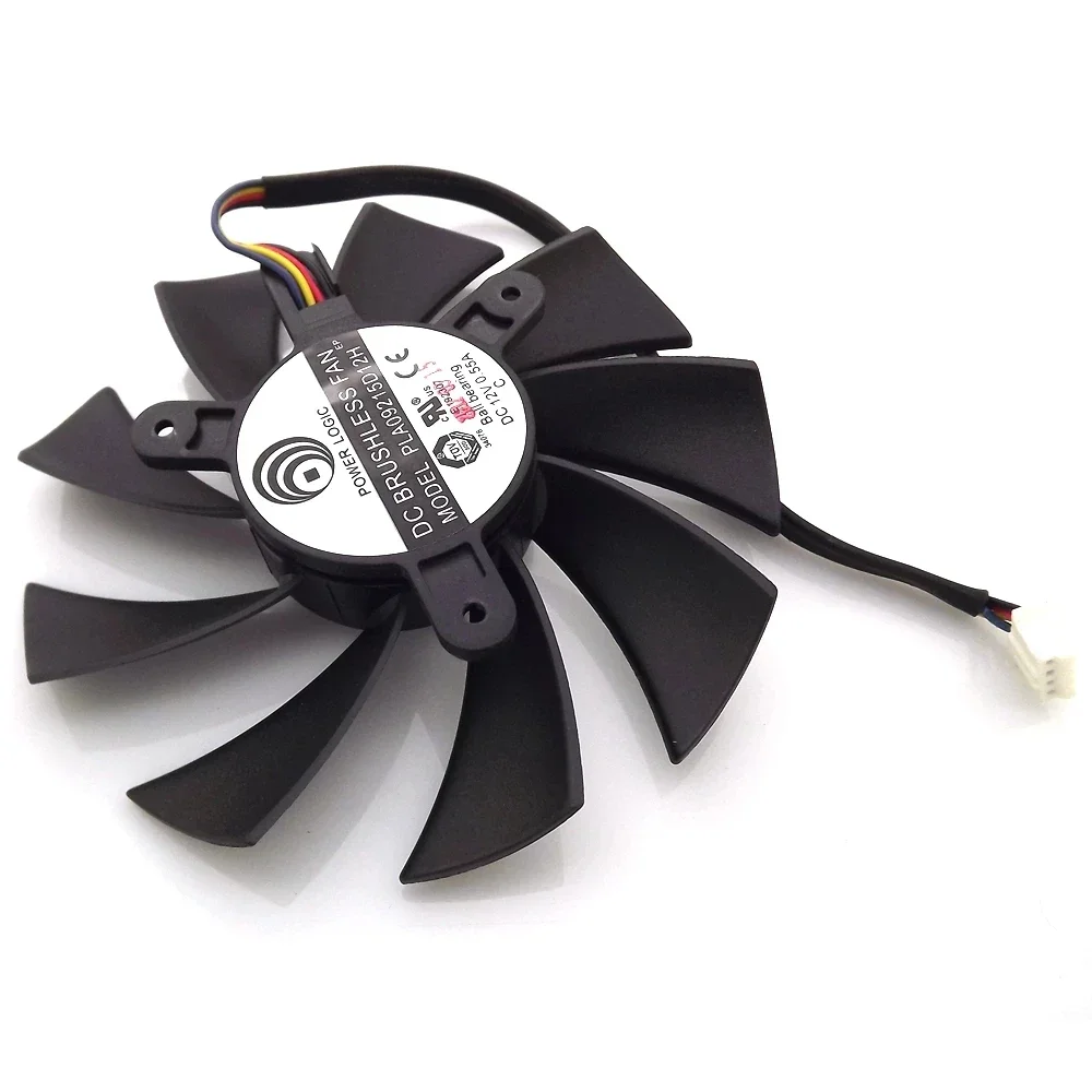 

PLA09215D12H DC12V 0.55A 87mm 4Pin 4Wire For Dataland HD7870 E6 2G Club HD7800 Cooler Cooling Fan