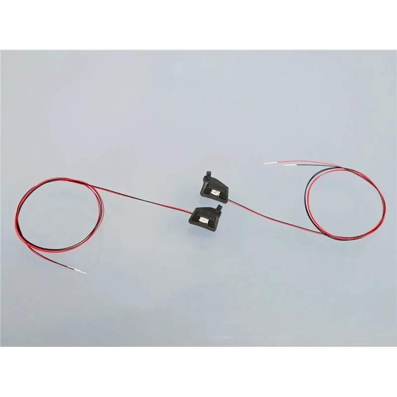 1 Pair LED Front Wheel Eyebrow Lights Yellow Lamp for 1:14 Scale Tamiya RC Truck Tipper SCANIA 770S 56368 LESU DIY Toy Car Parts