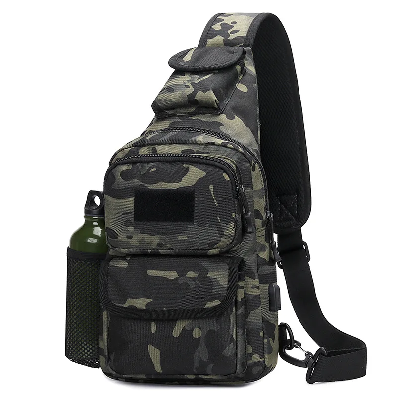 Lawaia Outdoor Chest Bag Travel Camouflage Multifunctional Backpack Messenger Bag Waterproof Shoulder Bag New