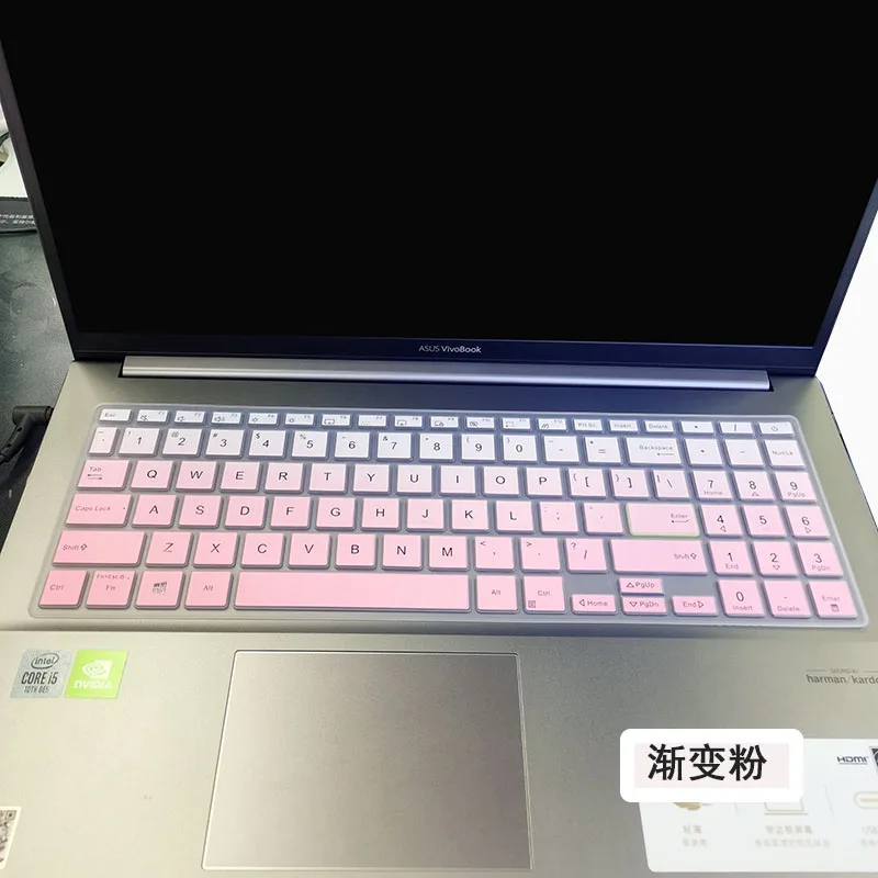 Silicone laptop Keyboard Cover Skin for ASUS Zenbook Pro 15 UM535 UM535QE UX535 UX535LI UX535L UX535 QE UM5500 UM5500Q 2021 15.6