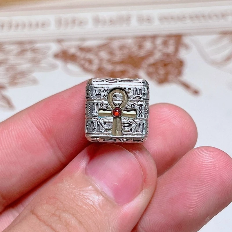 ลูกบาศก์อียิปต์ EDC ของเล่นคลายเครียดแบบพกพาสำหรับกิจกรรมกลางแจ้ง