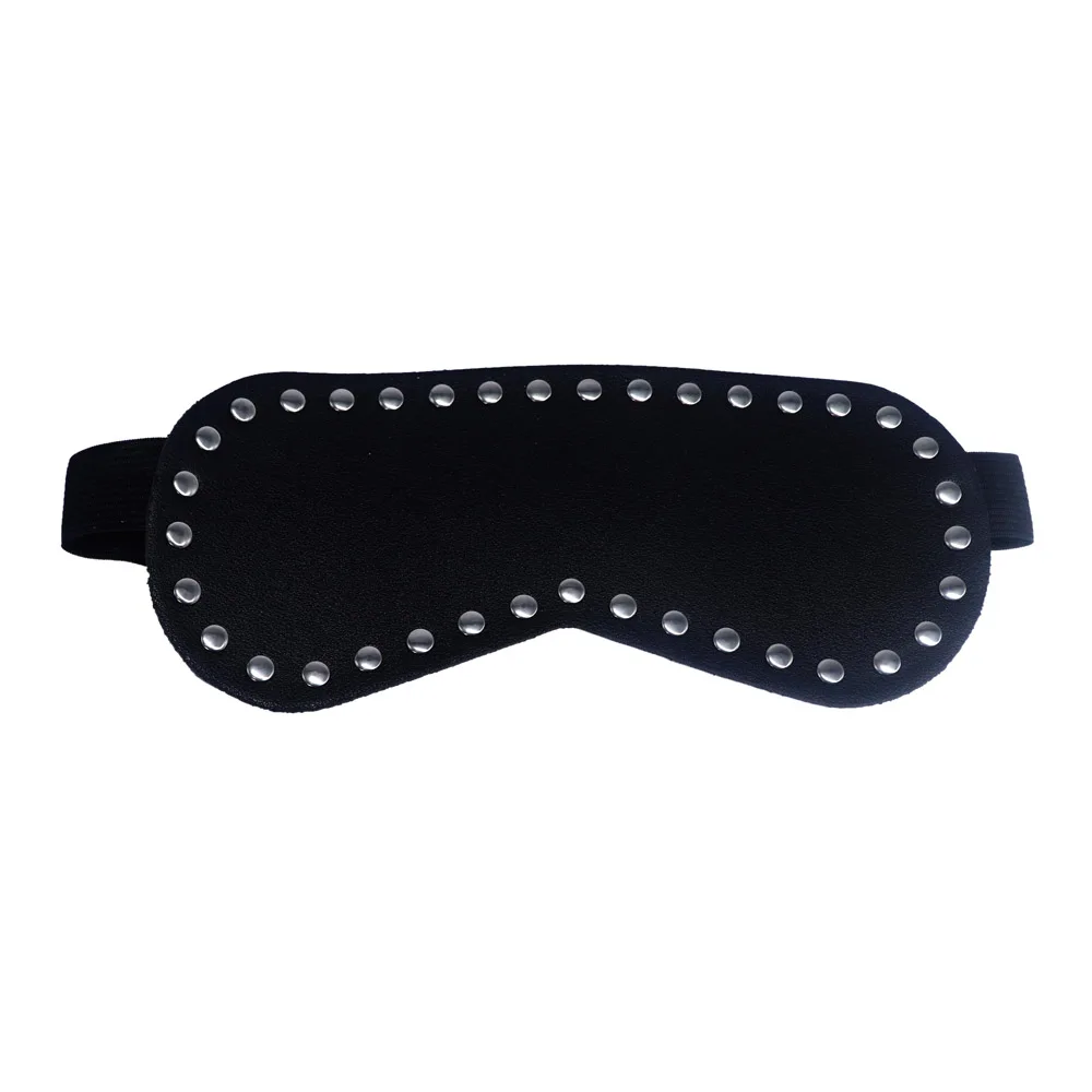 Women PU Leather Goth Cosplay Eye Mask Masquerade Party Festival Halloween Costume Fun Prop