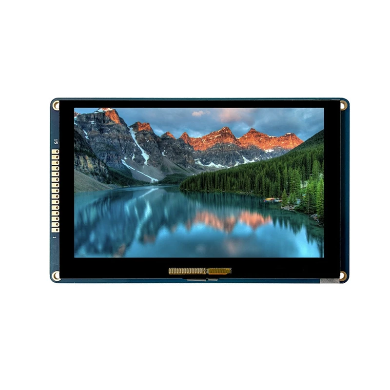 5 Inch 800X480 Capacitive Touch 2D Graphics Text Drawing TFT Embedded Controller Board Touch Screen