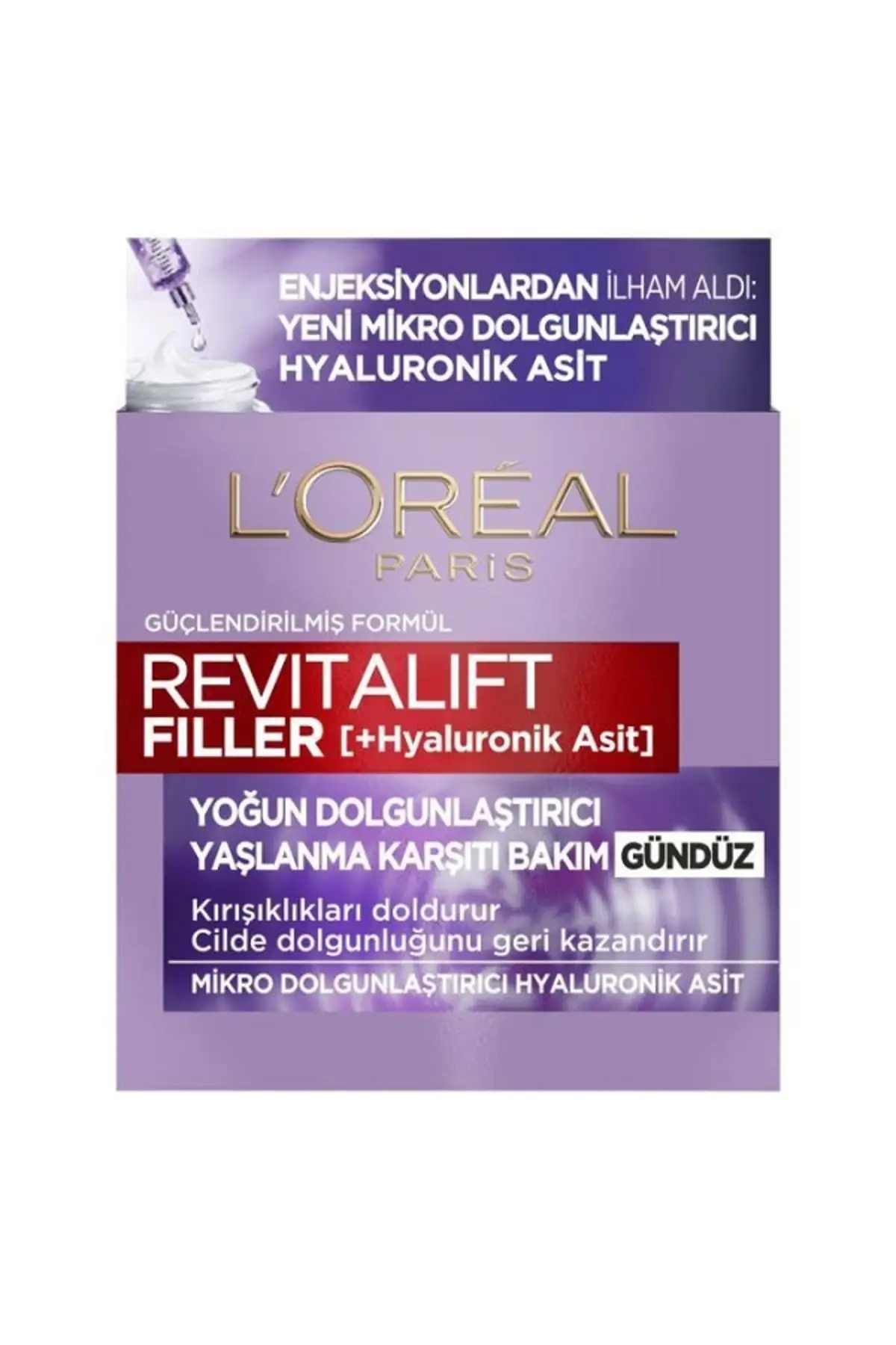 Revitalift Elephants Plumping crema de día antienvejecimiento intensa 50ml-Ácido Hialurónico