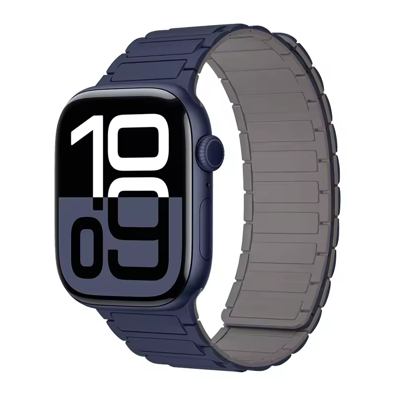 Magnetic Silicone Band for Apple Watch Ultra 3 2 49mm 46mm 42mm 45mm 44mm 40 41mm Strap IWatch Series 11 10 9 8 7 6 SE Bracelet - Image 14