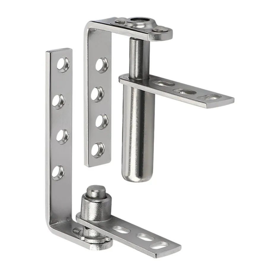 Stainless Steel 304 Automatic Rebound Door Hinge Composite Plate Hiding Bidirectional Free Internal/External Opening Box
