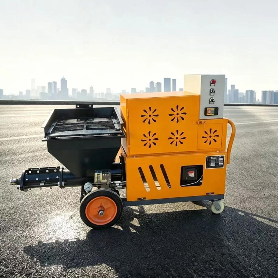 Customized Super Promotion Model 511 Mortar Spray Airlines Spray Machine Wall Machine Small External Wall Cement Mortar Spraying