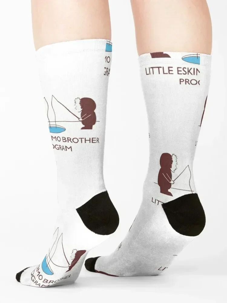 Little ESKIMO BROTHER Program Taco the league tv Socks with print set man Socks For Women Men's