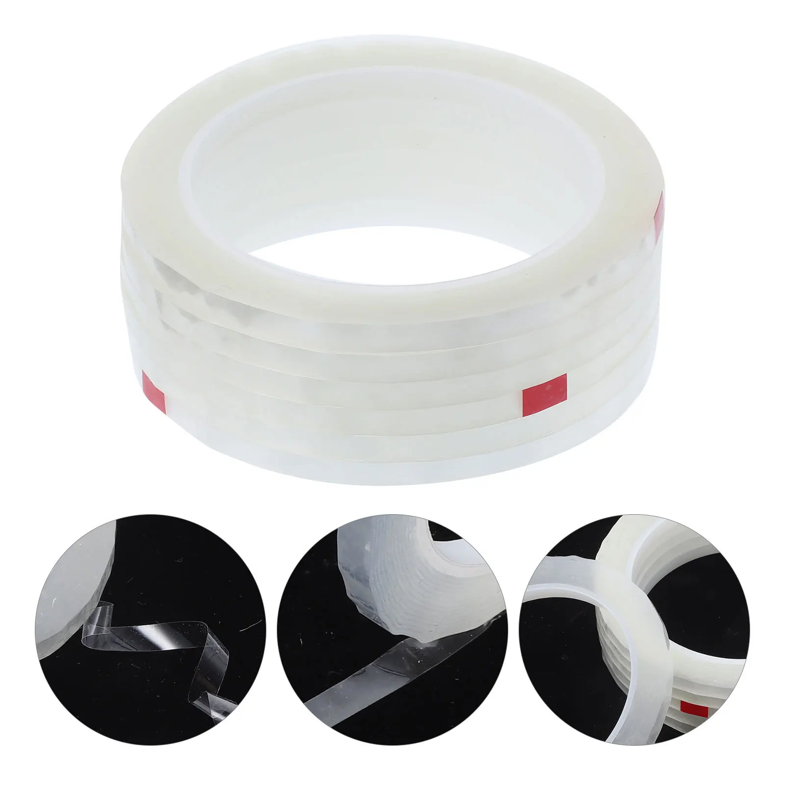 

6 Rolls Floral Stem Wrapping Tape Bouquet Flower Tape Durable Flexible for DIY Floral Arrangement Gift Wrap Flower Fixing Tool