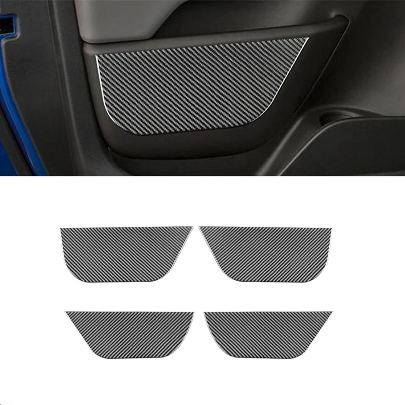 

Door Panel Cover Car Door Panel Cover For Chevrolet Colorado 2015-2022 Soft Carbon Fiber