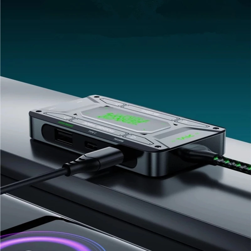 محول الكمبيوتر اللوحي Piva DS7 / DS7 PRO جيجابت إيثرنت Por 4K HDMI لالتقاط الفيديو والصوت محطة إرساء متنقلة