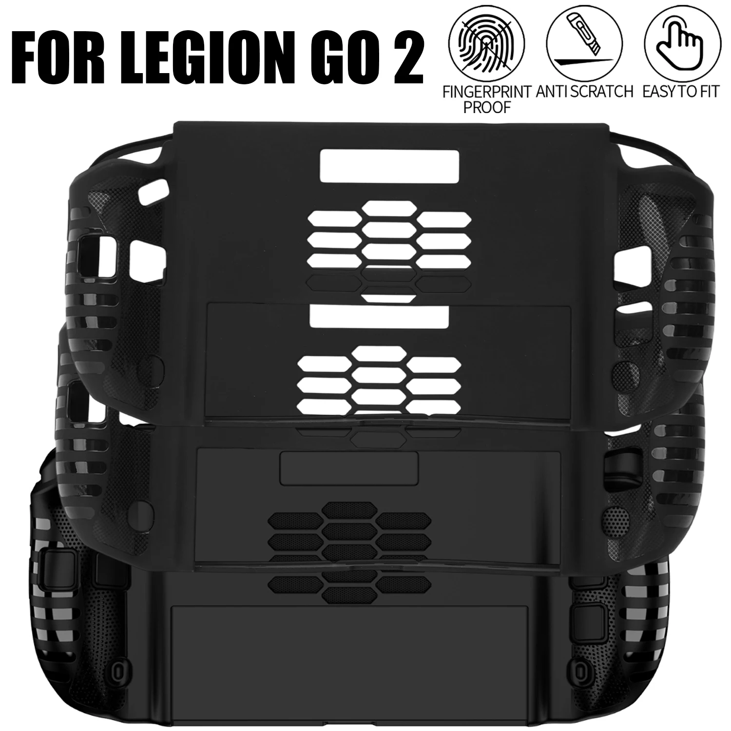 

Ультратонкий мягкий противоскользящий чехол для Lenovo Legion Go 2, игровая консоль с ручкой, противоударный защитный чехол для Legion Go2, аксессуары