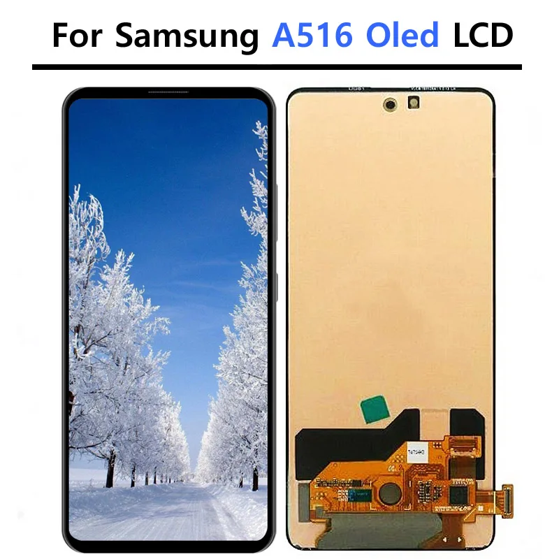 6.5\'\' Tested A516 OLED LCD Screen For Samsung A51 5G LCD For Samsung A516 A516F LCD Display Touch Screen Digitizer Assembly