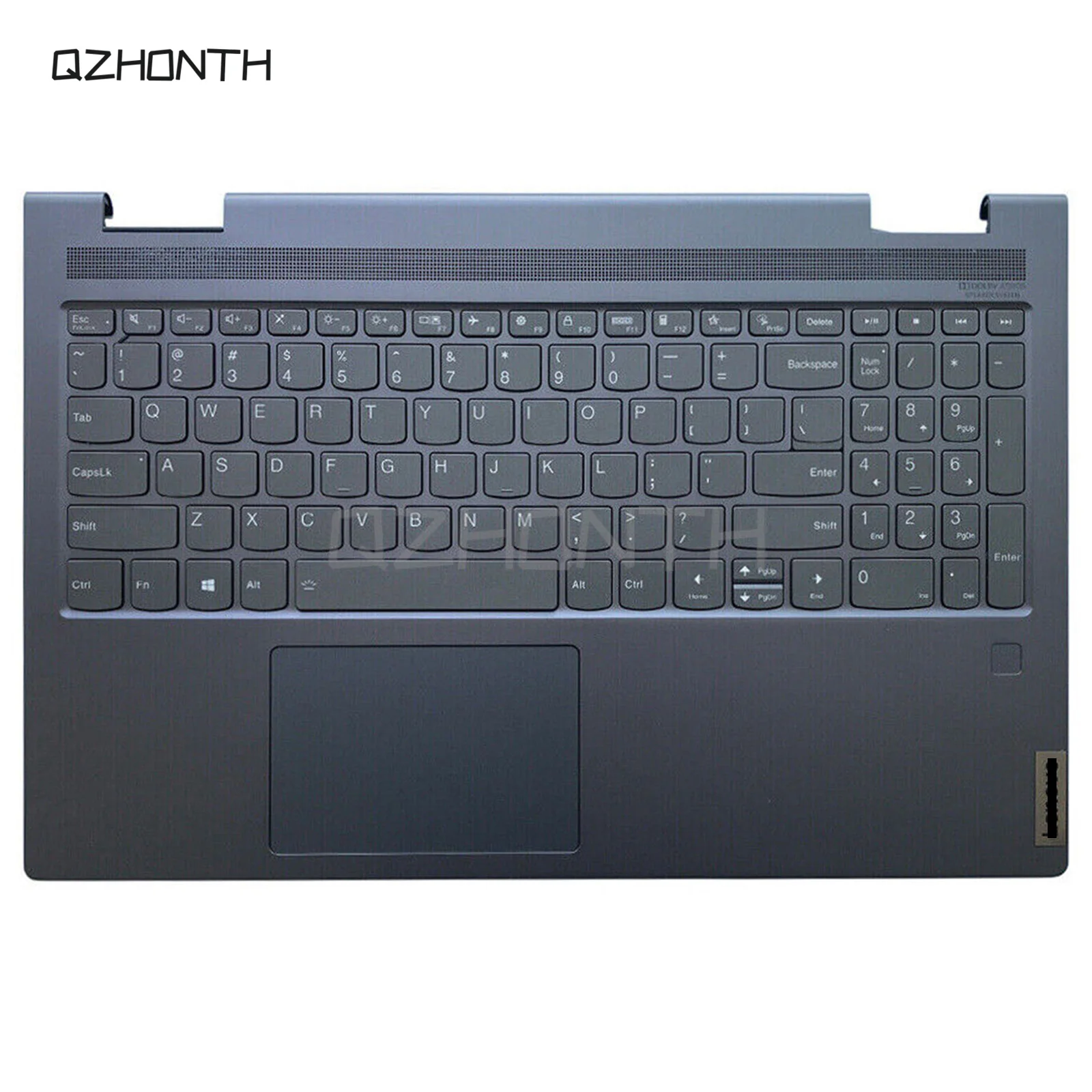 

New For Lenovo Yoga 7-15ITL5 Palmrest with Backlit Keyboard 15.6" (Gray Color) 5CB1A22487