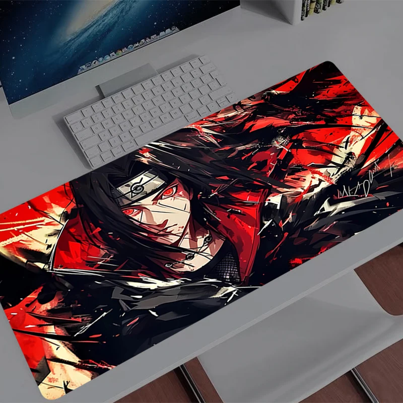 90x40cm XXL Rubber Large PC Mousepad Gamer Gaming Mouse Pads Desk Keyboard Mat Computer N-Narutos Laptop Mat