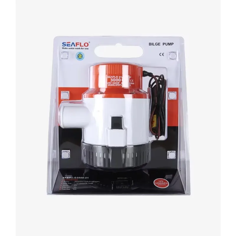 

12V 3000GPH Thermoplastic Bilge Pump OEM Heavy Duty Motors For Marine Use With Anti-Airlock ProtectionATV&UTVATV&UTV