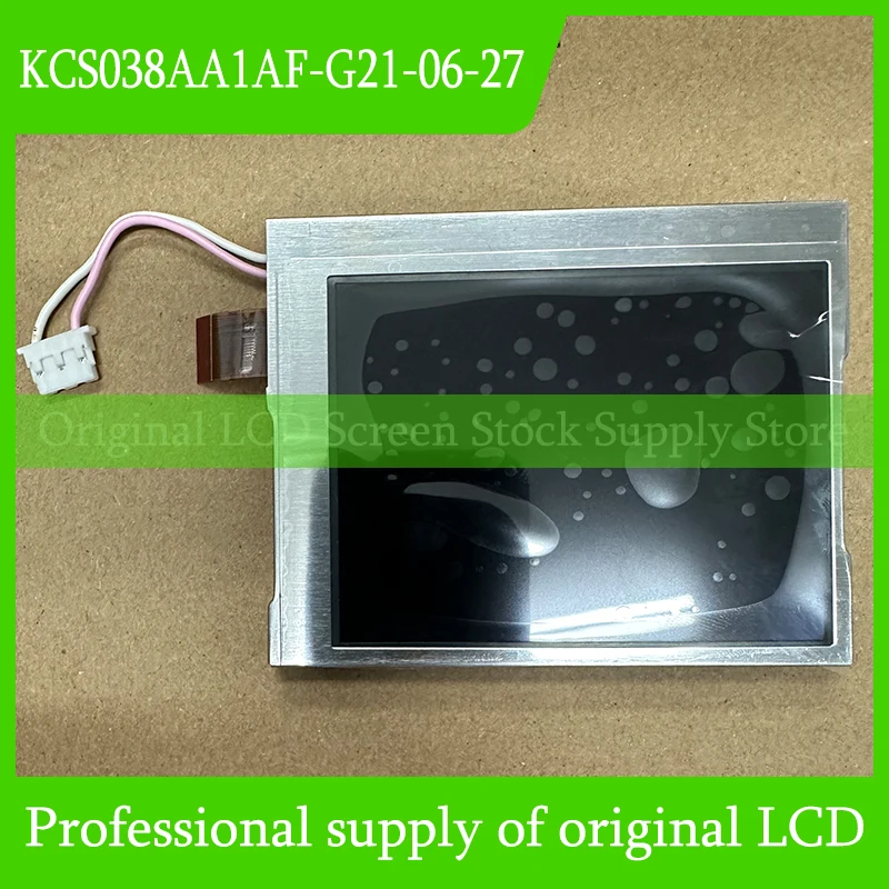 KCS038AA1AF-G21-06-27 Panel wyświetlacza LCD oryginalny i nowy 100% testowany 3,8"